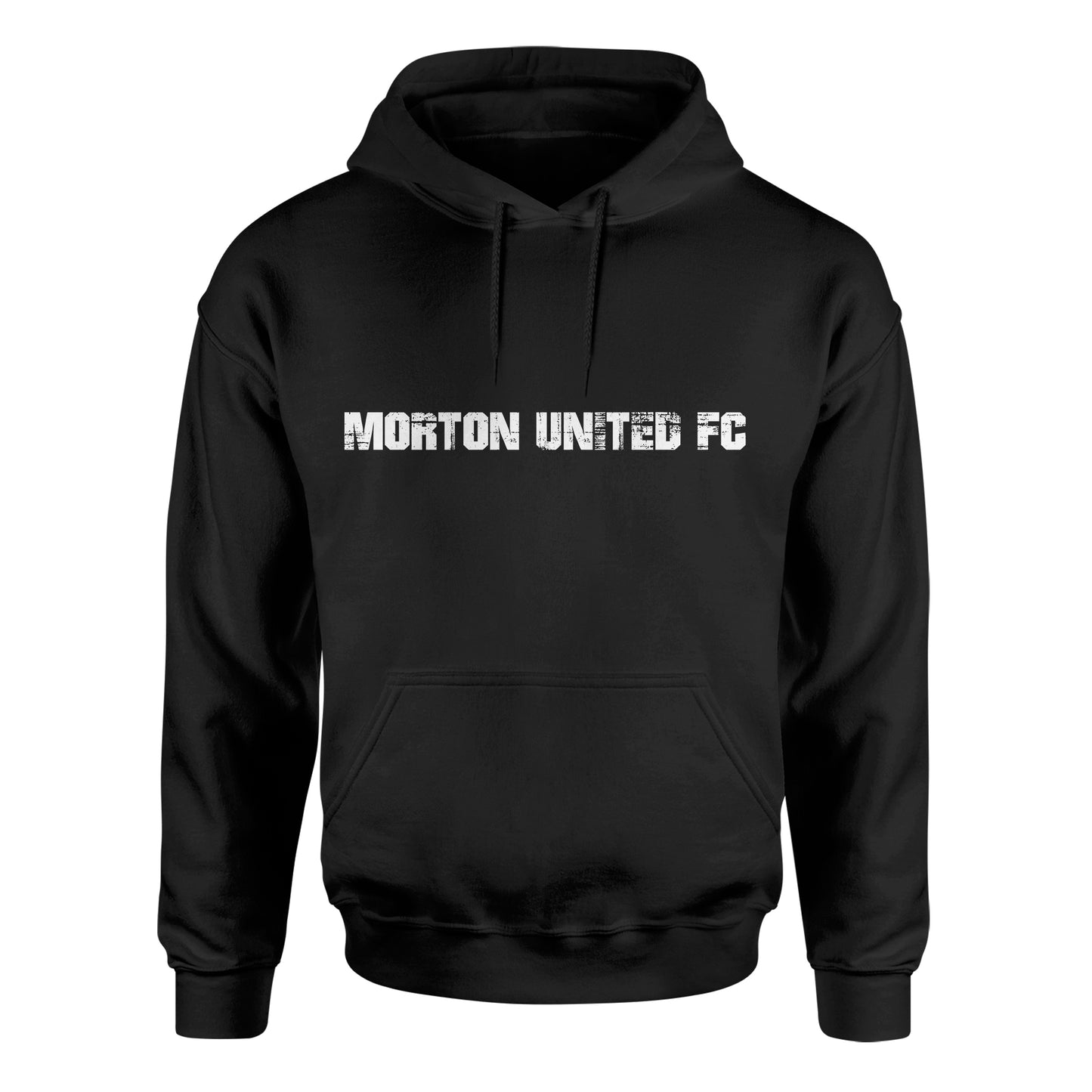 Morton United FC White - Biblend Hoodie - Unisex