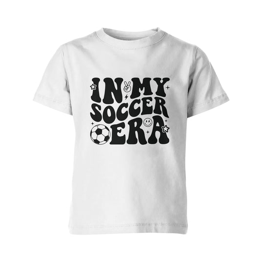 In My Soccer Era Youth Black - Cotton Tee - Youth