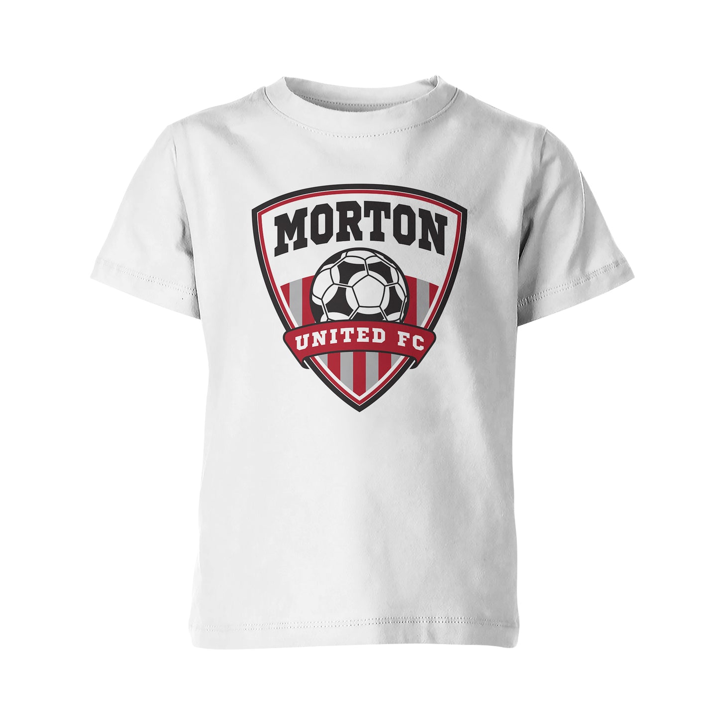 MUFC Shield White Youth - Cotton Tee - Youth