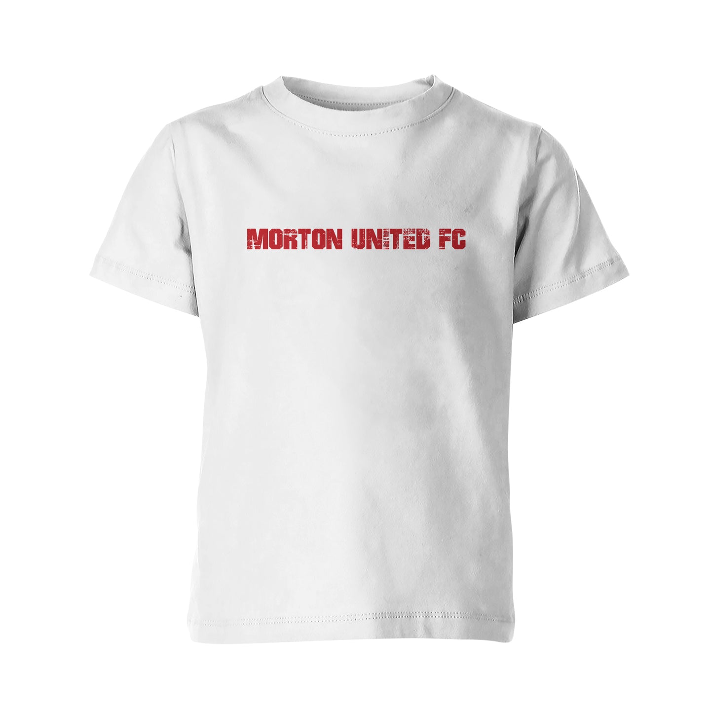 Morton United FC Red Youth T-shirt - Cotton Tee - Youth